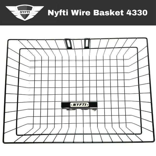 Nyfti Bicycles Front Rack - Wire Basket 4330 (Large)