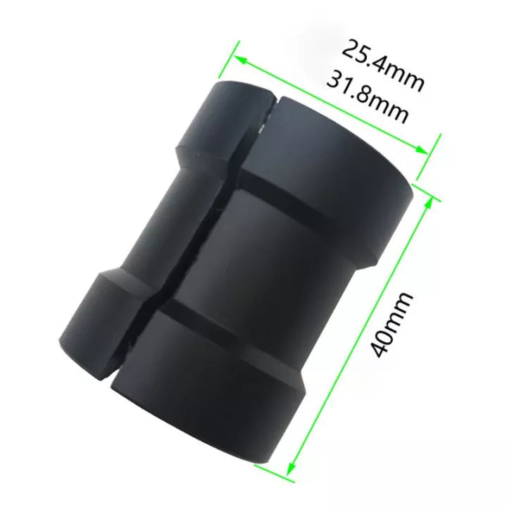 POM Handlebar Shim: 25.4mm to 31.8mm Adaptor