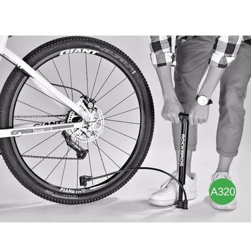 Rockbros Mini Floor Pump (120psi)