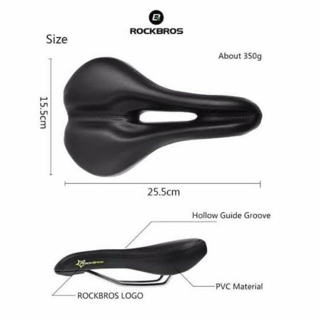 RockBros Saddle - Medium w/ Cutout