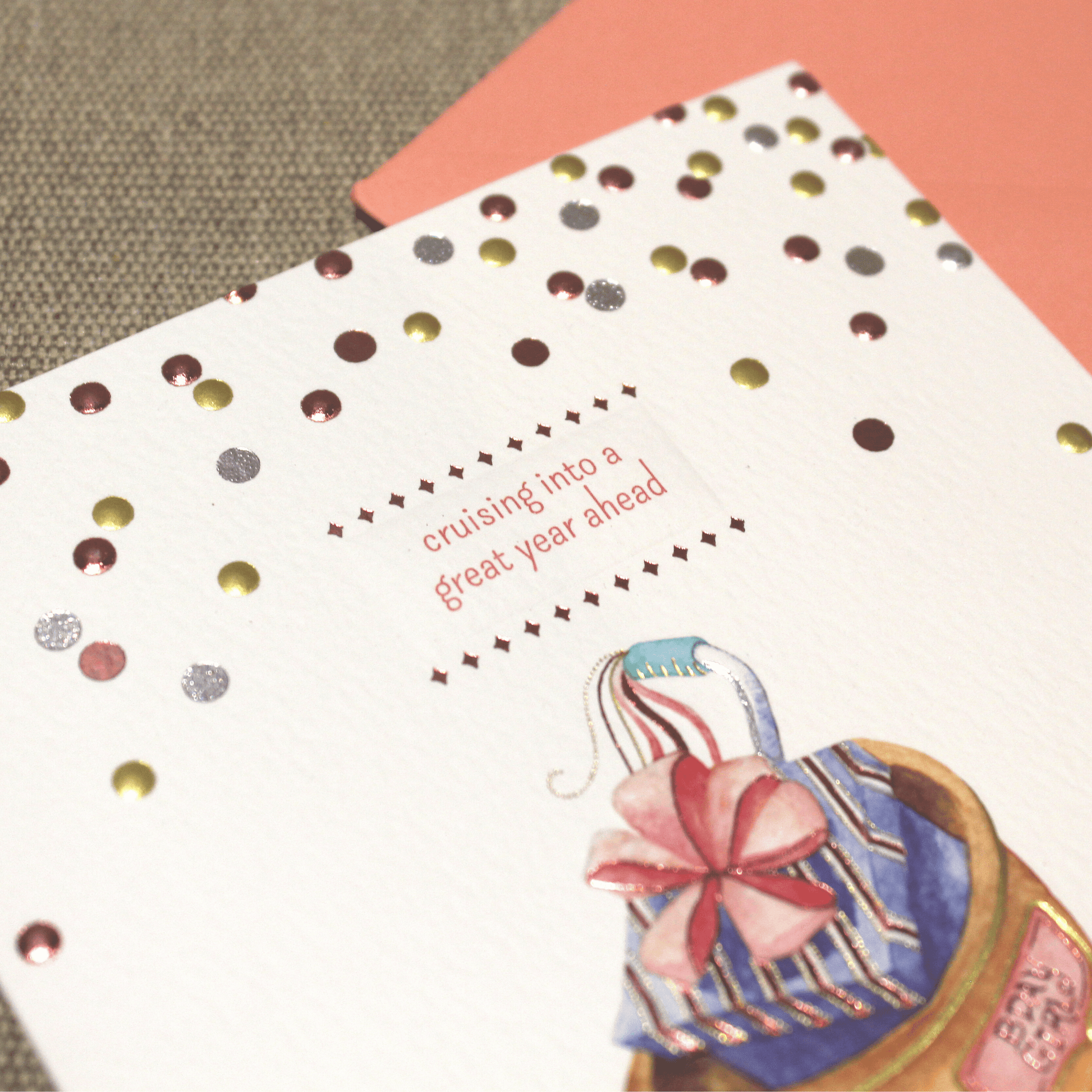 Bike w/ Basket Birthday Card