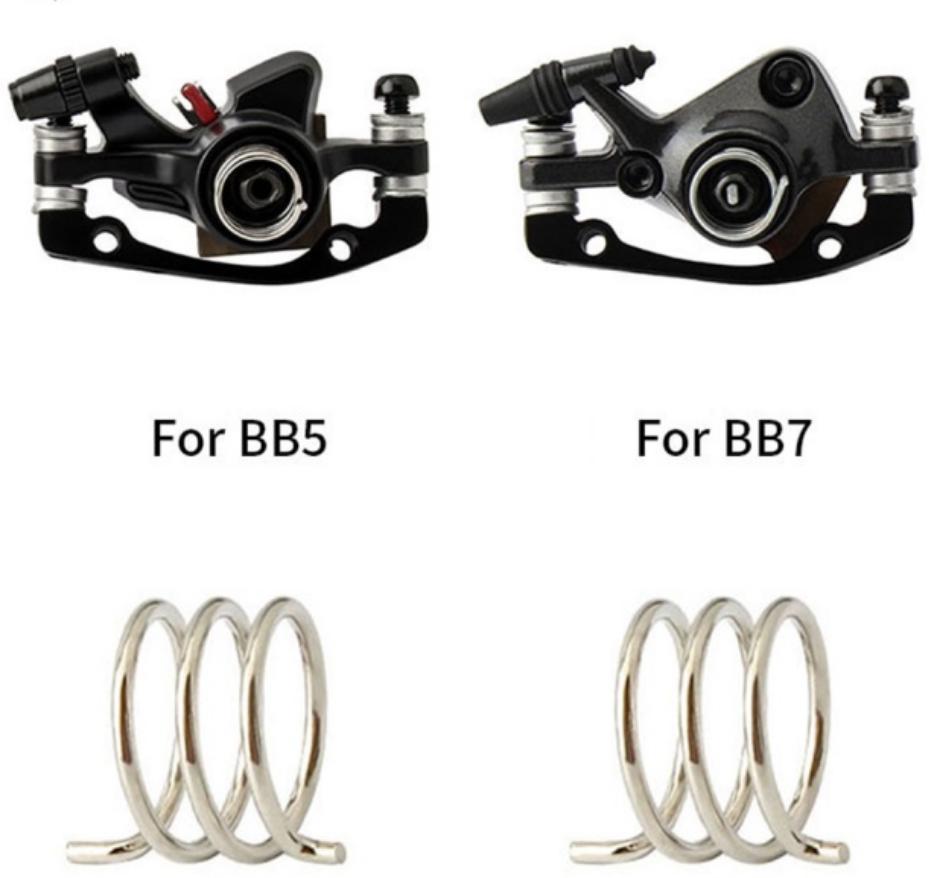 thumbnail image 2 of Resin Disc Brake Pads For Avid BB5 & Promax DSK Brakes – With Spring (2 Pads?) 2 of 6