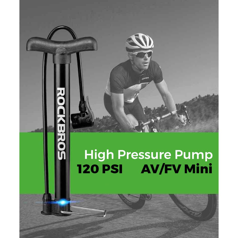 RockBros Mini Foot Pump 120PSI
