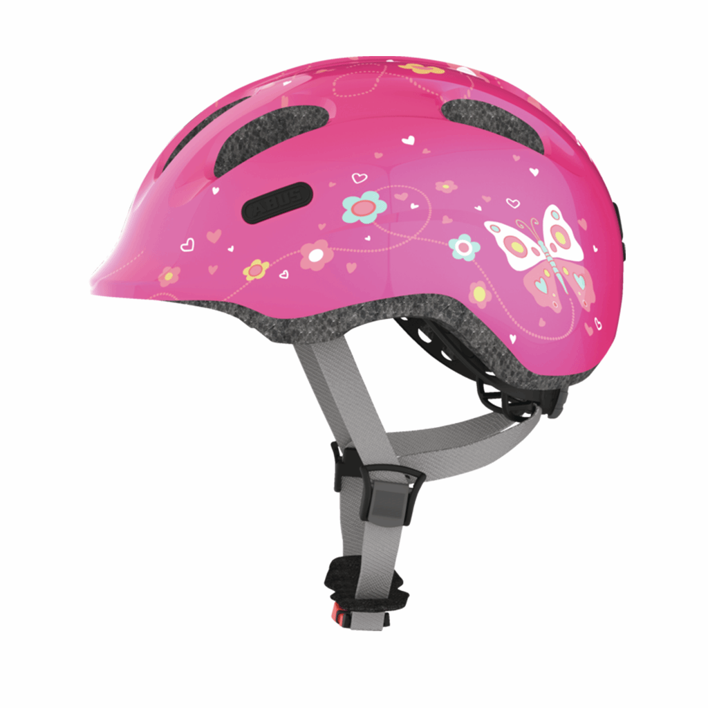 ABUS Smiley 2.0 Pink Butterfly Helmet