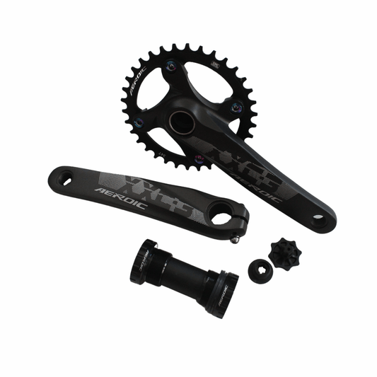 Aeroic XXC-3 1x11s Hollowtech Crankset (34T w/ BB)