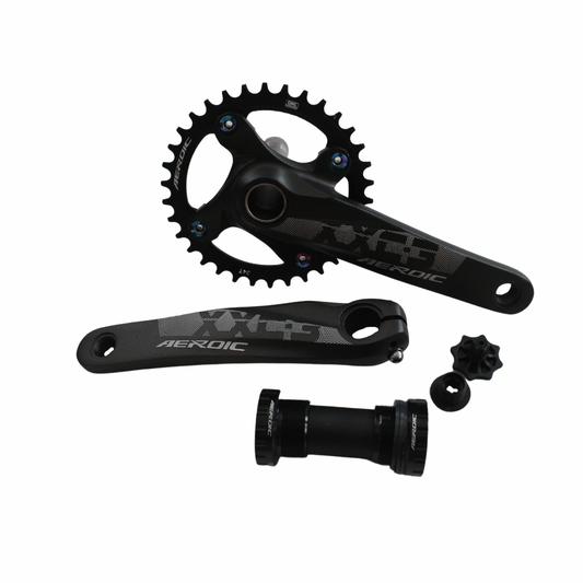 Aeroic XXC-3 1x11s Hollowtech Crankset (34T w/ BB)