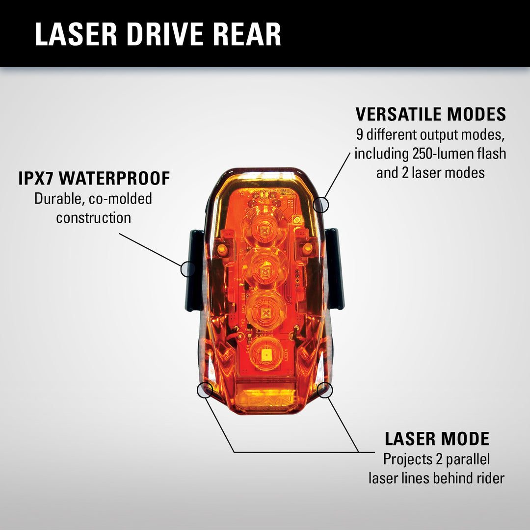 Lezyne Laser Drive Rear Light (Build Your Own Bike Lane)