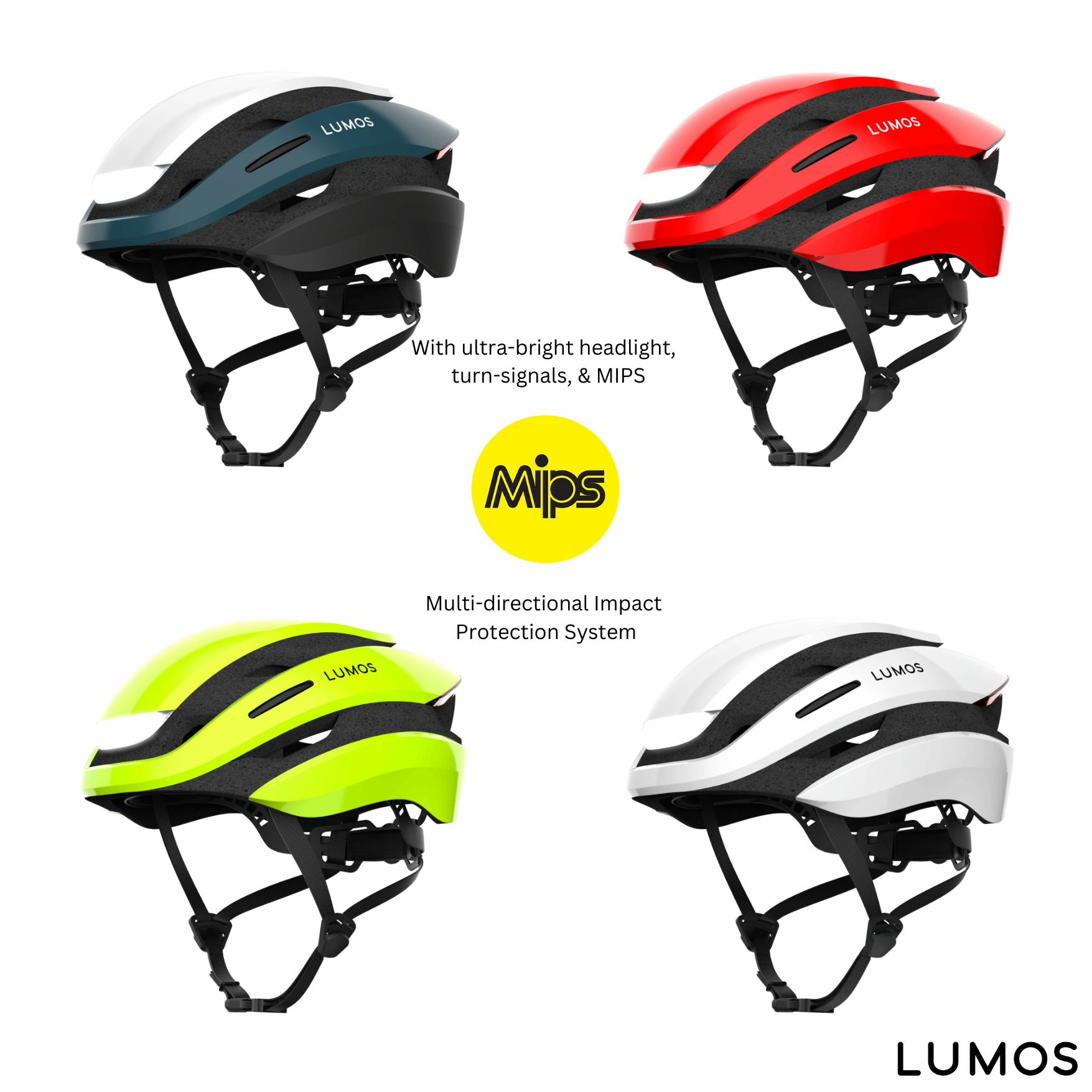 Lumo helmet top