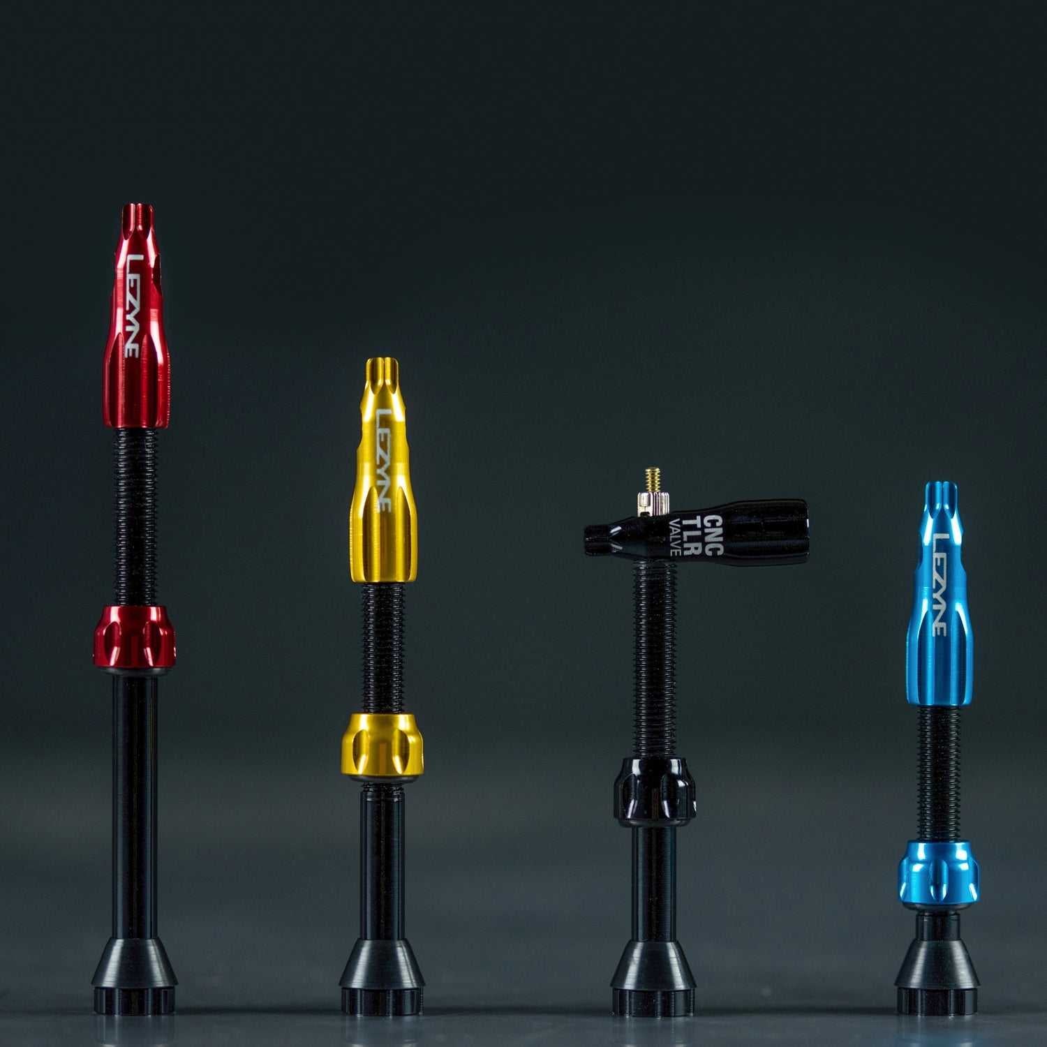 Lezyne Tubeless Valves CNC TLR Valve 80mm