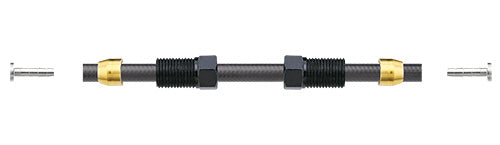Jagwire Hydraulic Hose with Fittings (2m)- Mineral Oil (Shimano)