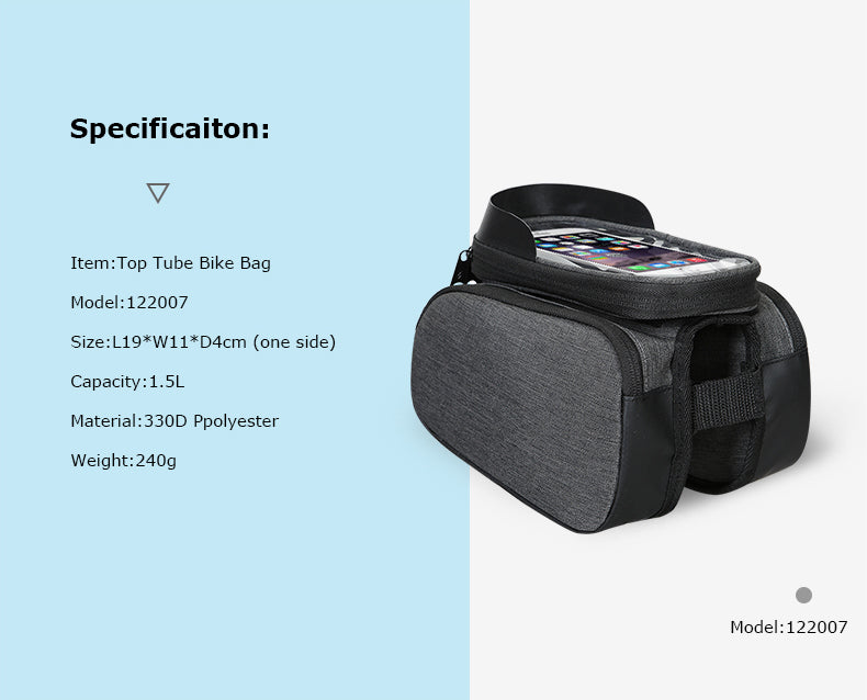Roswheel Top Tube Phone Bag