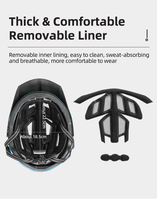 RockBros MTB Helmet w/ Visor