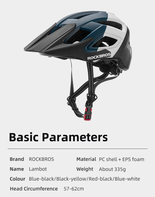 RockBros MTB Helmet w/ Visor