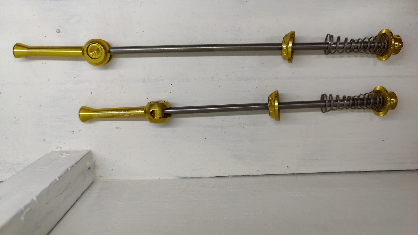 Traction Quick Release Skewer Set (F&R)