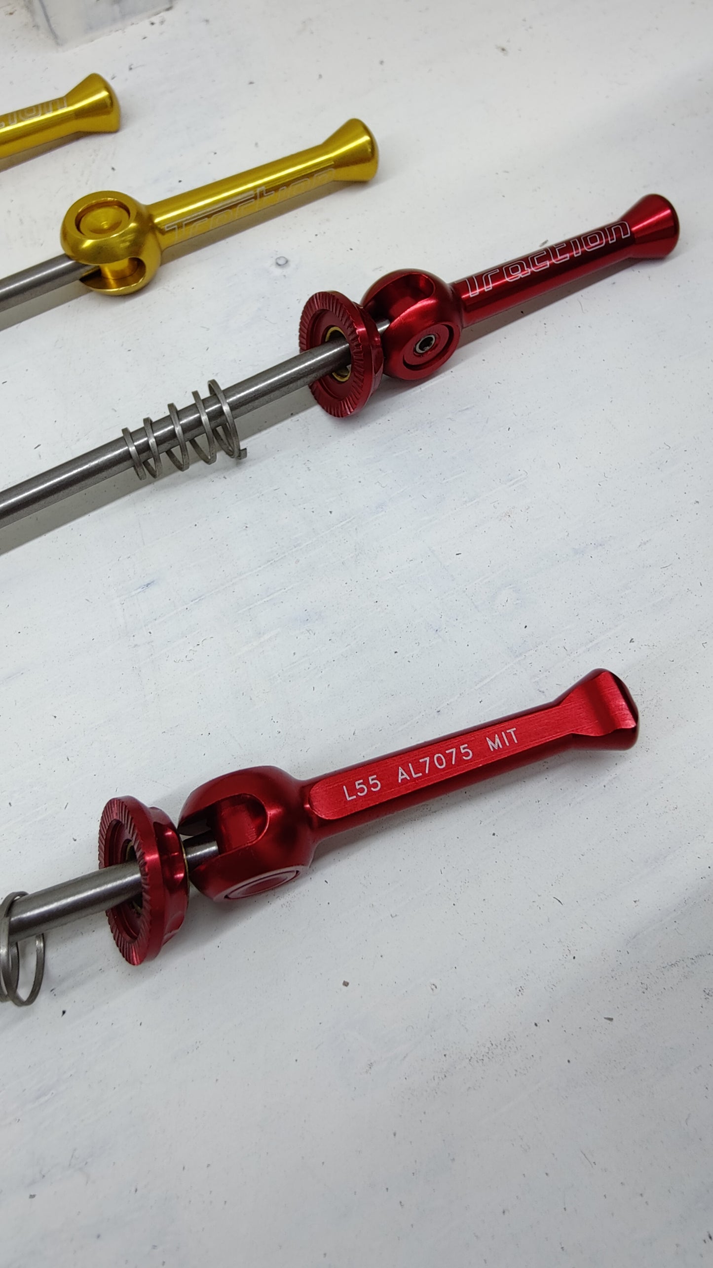 Traction Quick Release Skewer Set (F&R)