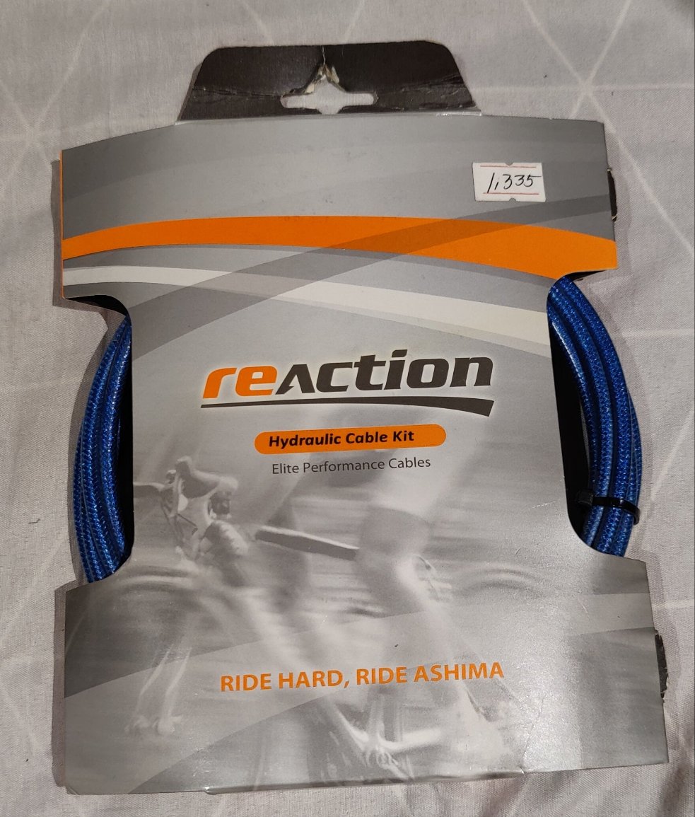Ashima ReAction Hydraulic Hose w/ Shimano FIttings- Mineral Oil (Shimano)