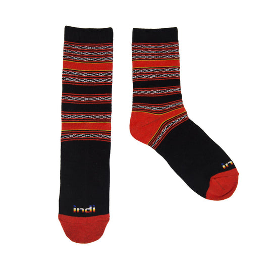Hinulluhlung (BRG) - INDI Heritage Socks (Adult)