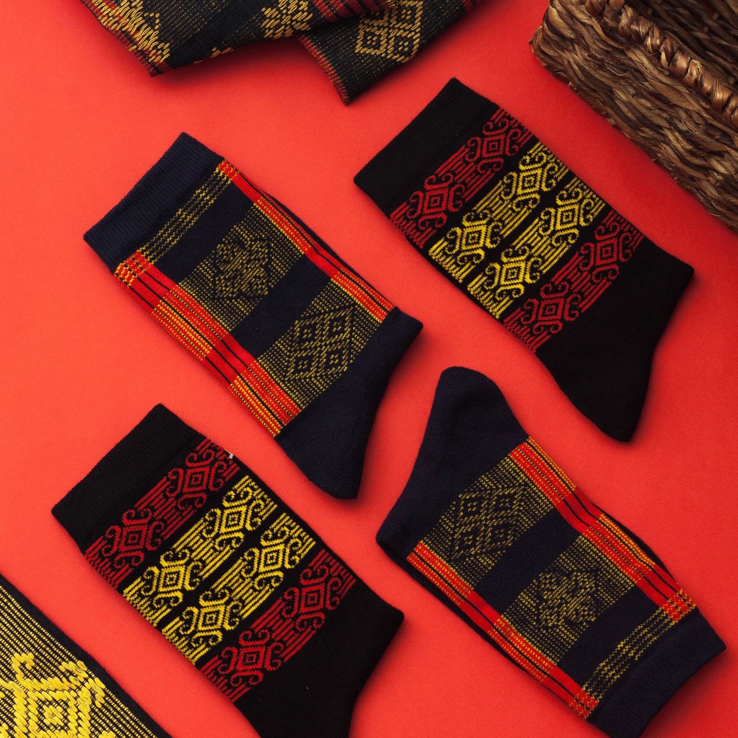 Pinilian (Kabunian) - INDI Heritage Socks (Adult)