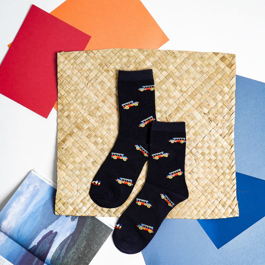 Jeepney - INDI Heritage Socks (Adult & Kids)