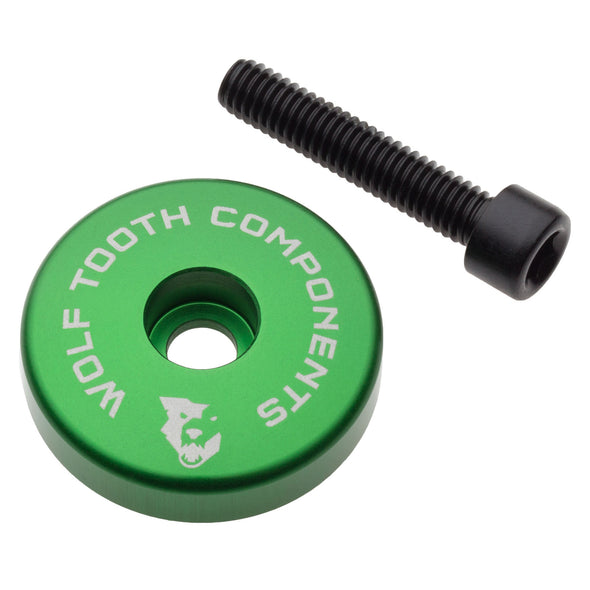 Wolf Tooth Ultralight Aluminum Stem Cap + Integrated 5mm Spacer