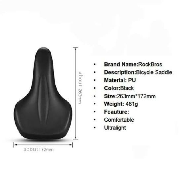 RockBros Saddle - Large
