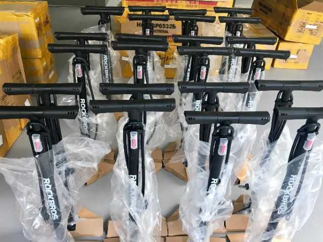 RockBros Floor Pump with 160 PSI Pressure Gauge