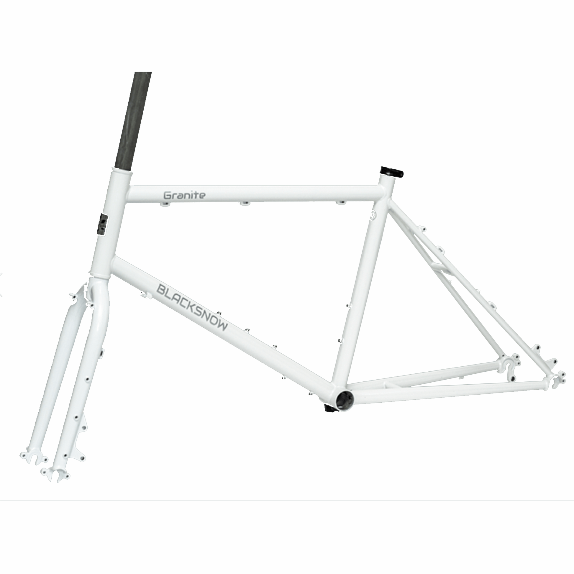 Blacksnow Granite Minivelo Frameset