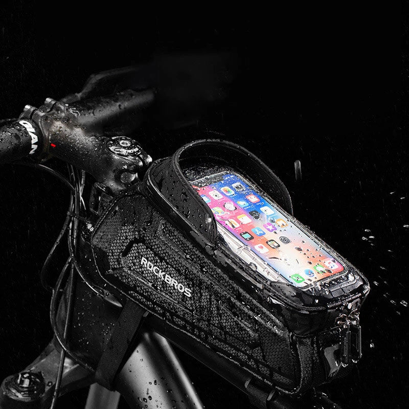 RockBros Hard Shell Top Tube Phone Bag