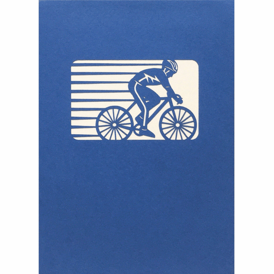 Pop-up Cyclist Card
