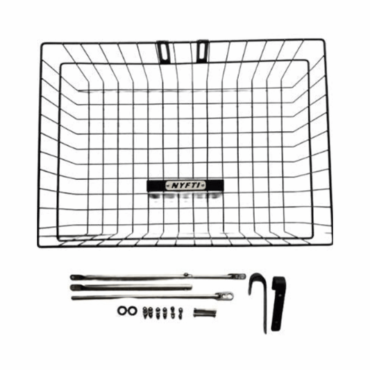 Nyfti Bicycles Front Rack - Wire Basket 4330 (Large)