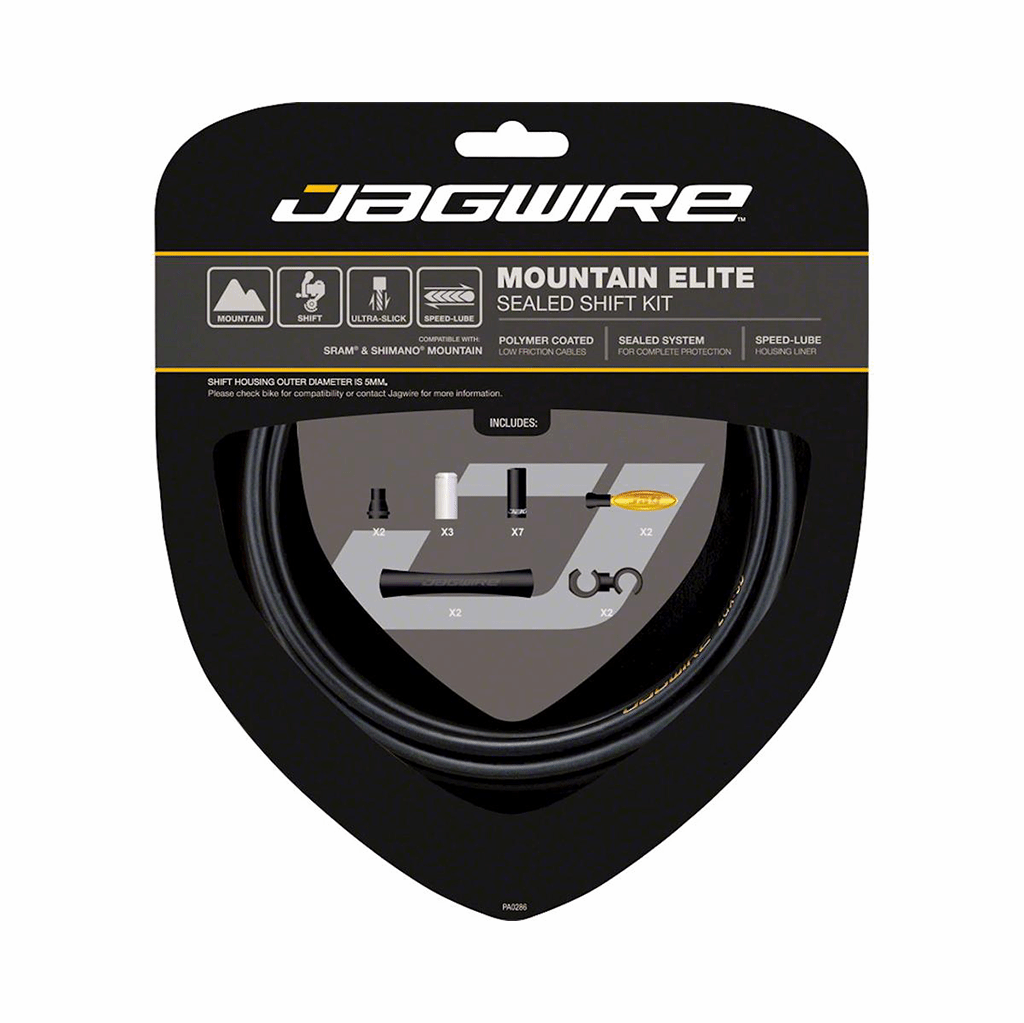 Jagwire Cable Kit, Mountain Elite Sealed Shift Kit