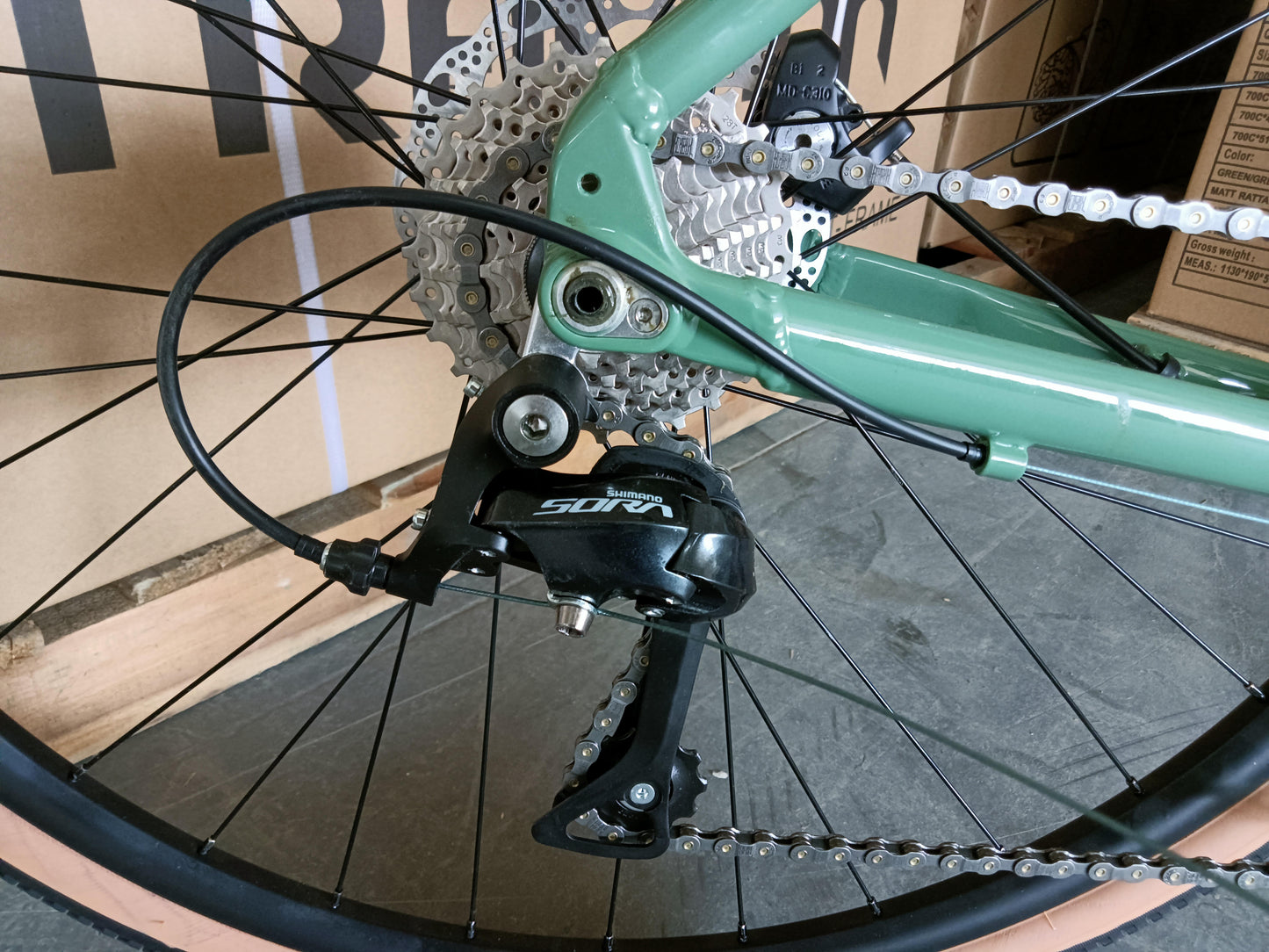 Traction Gritt Frameset