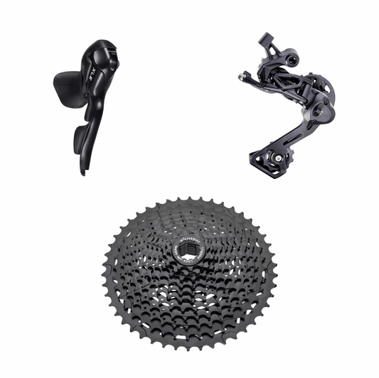 Microshift Gear Kits - XLE Gravel 1 x 11 Speed (Shifter, Rear Derailleur, Cassette)