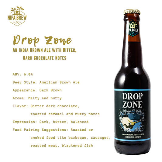 Nipa Brew Drop Zone (Indian Brown Ale)