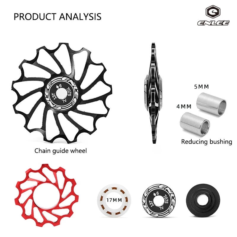 Enlee Pulley Wheel / Rear Derailleur Jockey