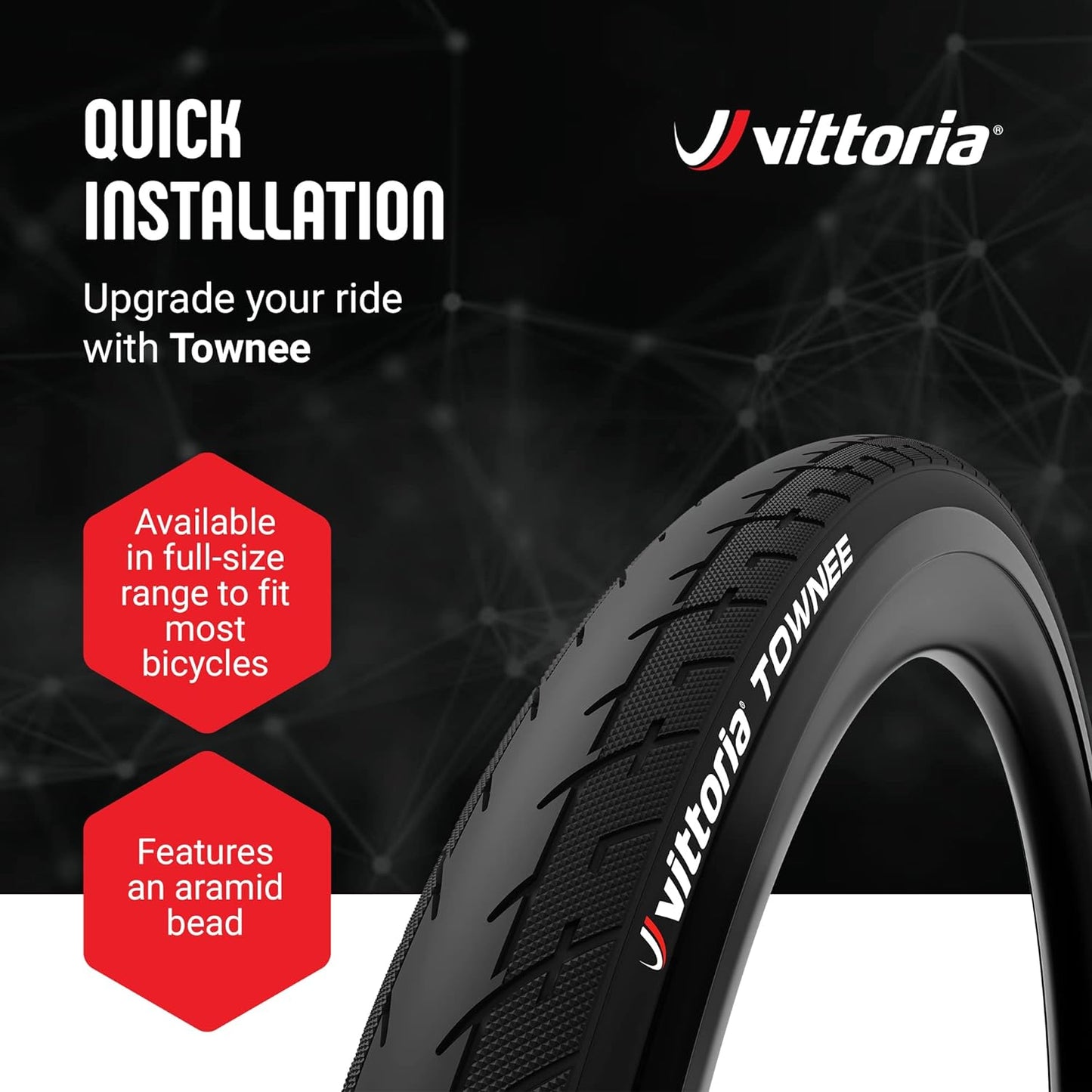 Vittoria Townee Urban Tire (16, 20, 26, or 27.5in/650b)