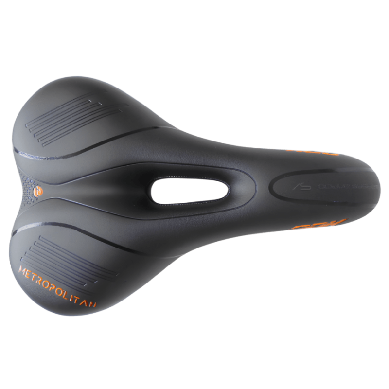 DDK 346SD Metropolitan Trekking Saddle w/ Handle & Cut-out (272 x 190mm)