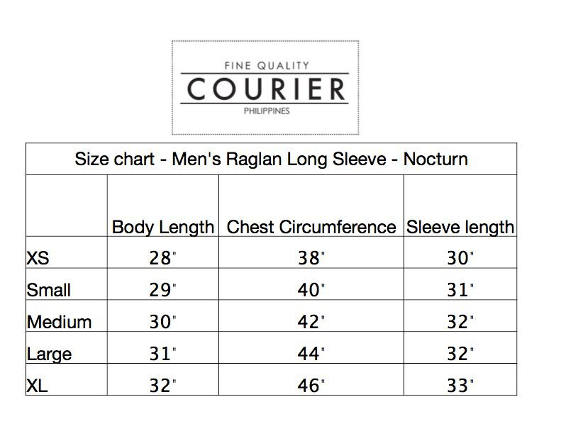 Courier PH Raglan Long Sleeve Nocturn