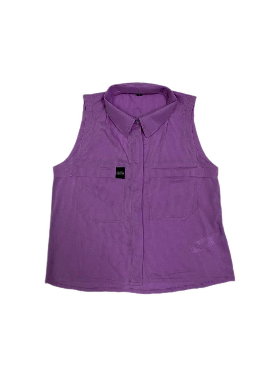 Courier PH OFF GRID Sleeveless Blouse