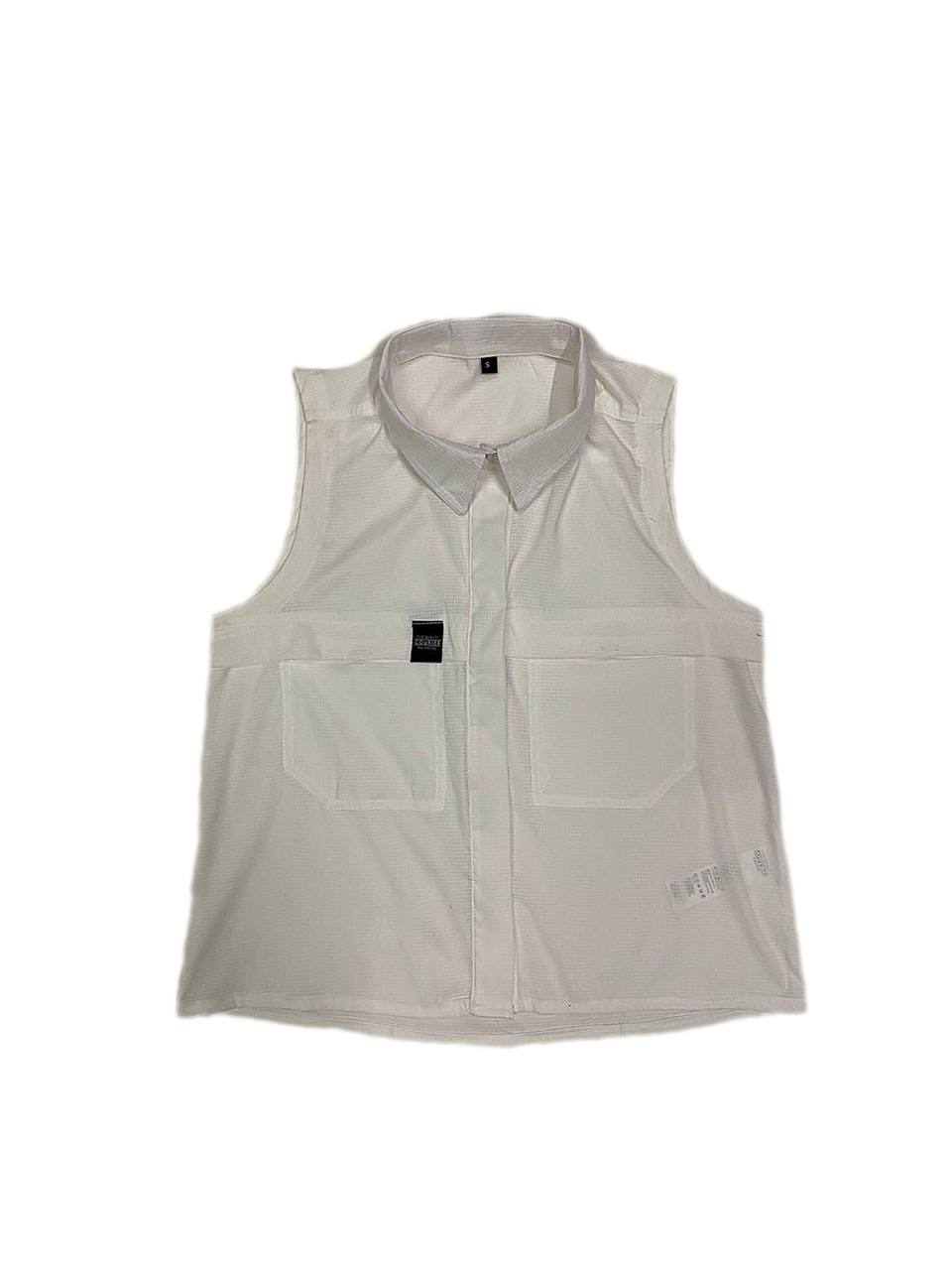 Courier PH OFF GRID Sleeveless Blouse