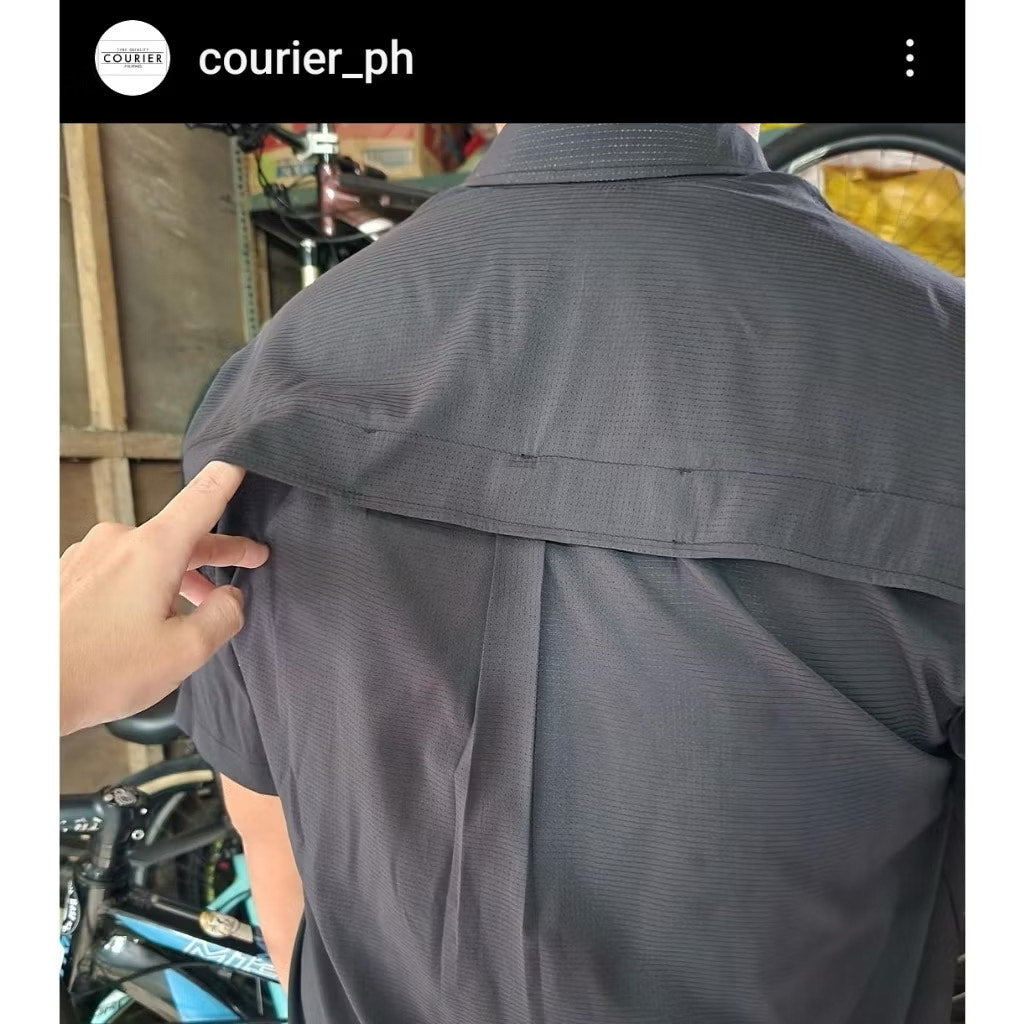 Courier PH Men's OFF GRID Button Down Shirt