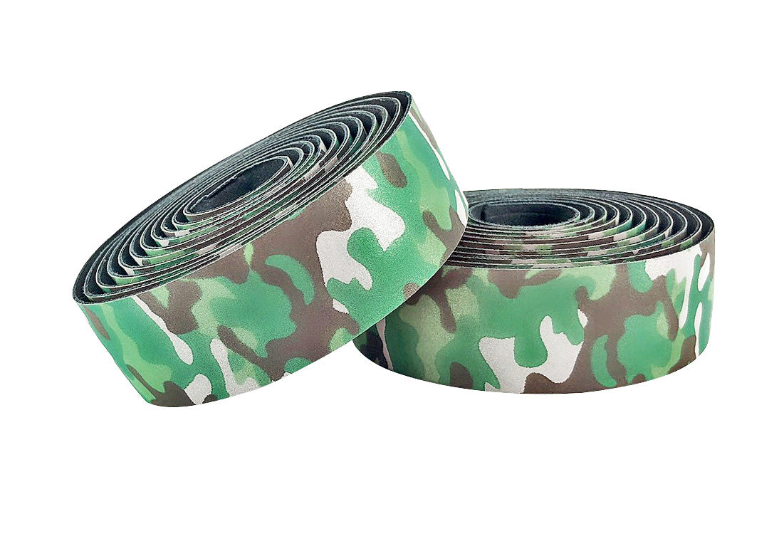 BTP Full Reflective Bar Tape (Camo Green)