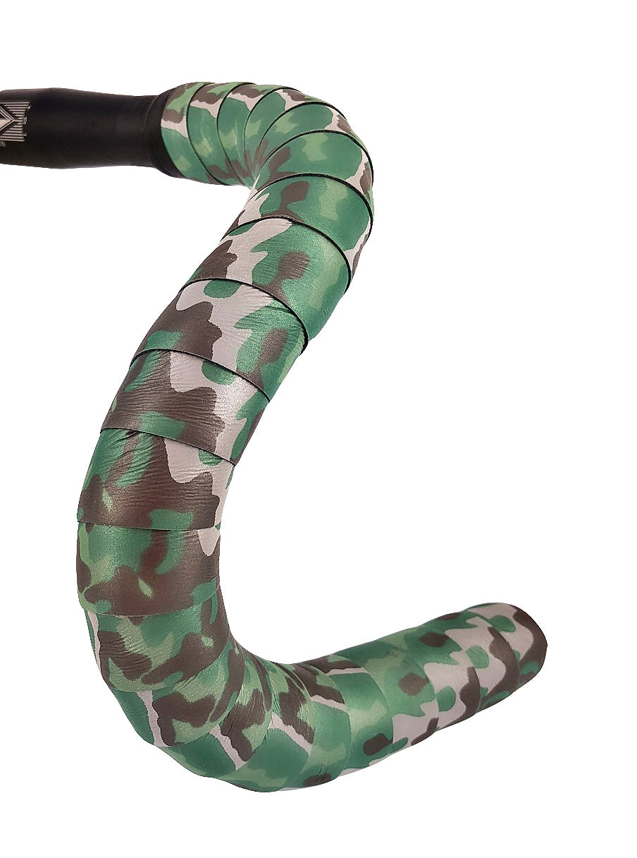 BTP Full Reflective Bar Tape (Camo Green)