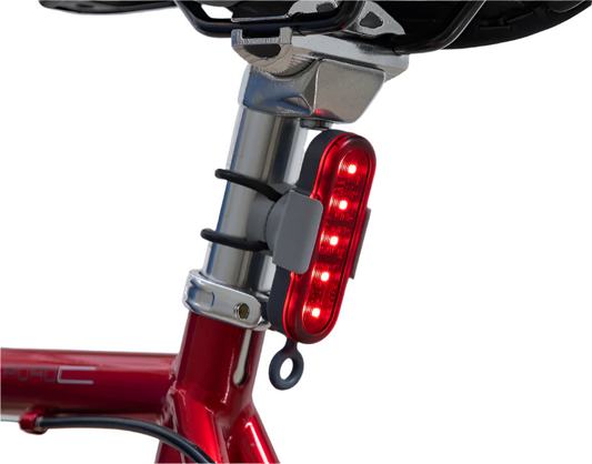 REELIGHT Stadium - Black - Rechargeable Bike Light Set
