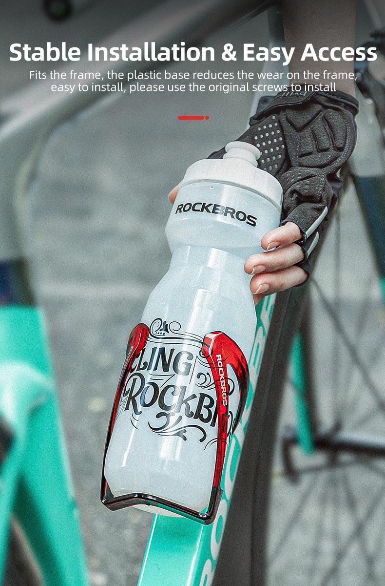RockBros Two-Tone Plastic Bottle Cage