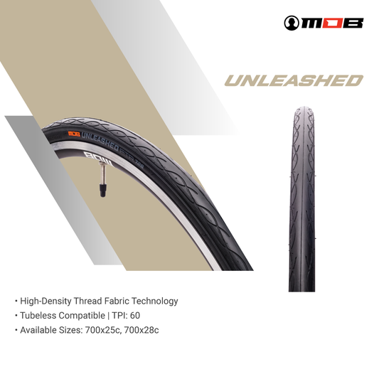 MOB Unleashed Road Tires (Folding, Tubeless Ready)