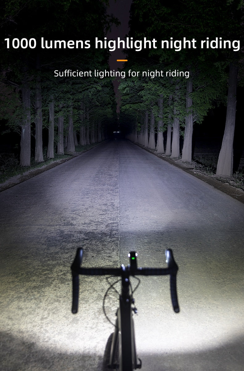 1000 lumens bicycle online light