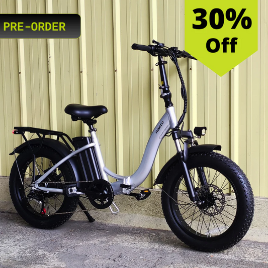 (PRE-ORDER) Nakto Steady Folding Beach Cruiser E-Bike
