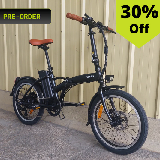 (PRE-ORDER) Nakto Flex Folding Electric Bicycle