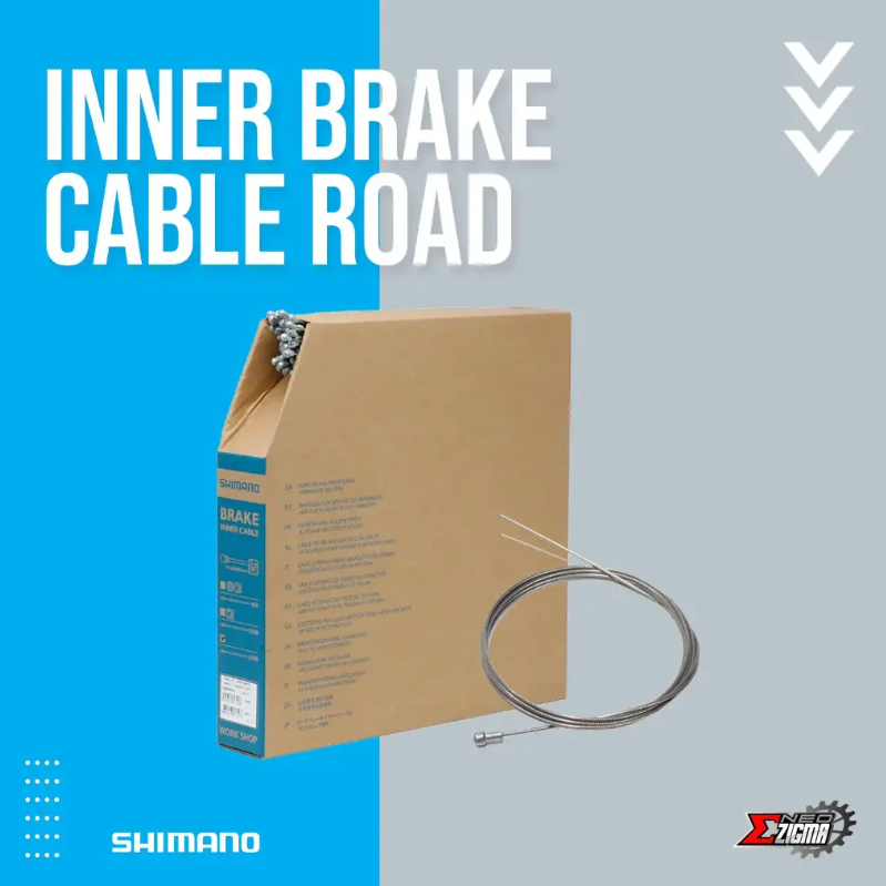 Shimano ROAD Inner Brake Cable 2050mm (Sold individually from Shop Roll)
